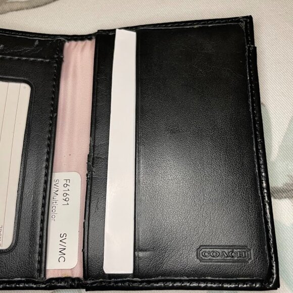 Coach Kyra Floral Poppy Wallet Card Case Bifold NWT - Picture 6 of 9